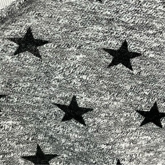 Monrow Gray Star Print Midi Dress - Picture 8 of 9